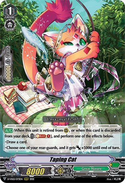 Image for Taping Cat (D-VS02: V Clan Collection Vol.2) (D-VS02/073EN) - Cardfight Vanguard