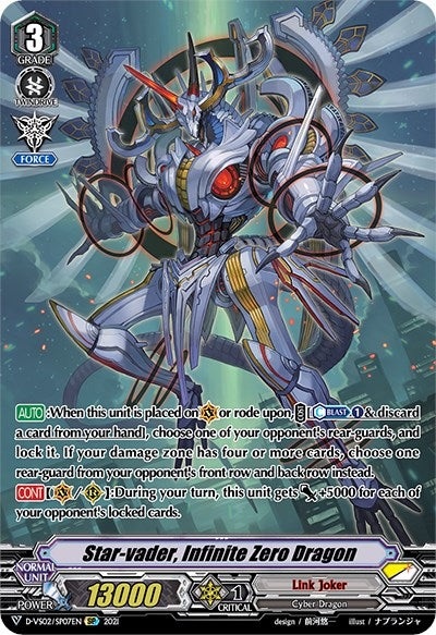 Image for Star-vader, Infinite Zero Dragon (SP) (D-VS02: V Clan Collection Vol.2) (D-VS02/SP07EN) - Cardfight Vanguard