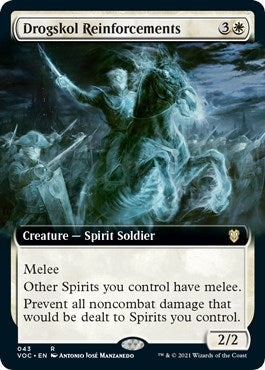 Image for Drogskol Reinforcements (Extended Art) (Commander: Innistrad: Crimson Vow) (43) - Magic: The Gathering