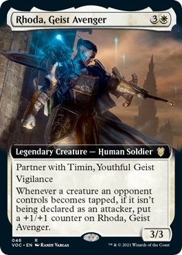 Image for Rhoda, Geist Avenger (Extended Art) (Commander: Innistrad: Crimson Vow) (46) - Magic: The Gathering
