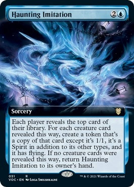 Image for Haunting Imitation (Extended Art) (Commander: Innistrad: Crimson Vow) (51) - Magic: The Gathering