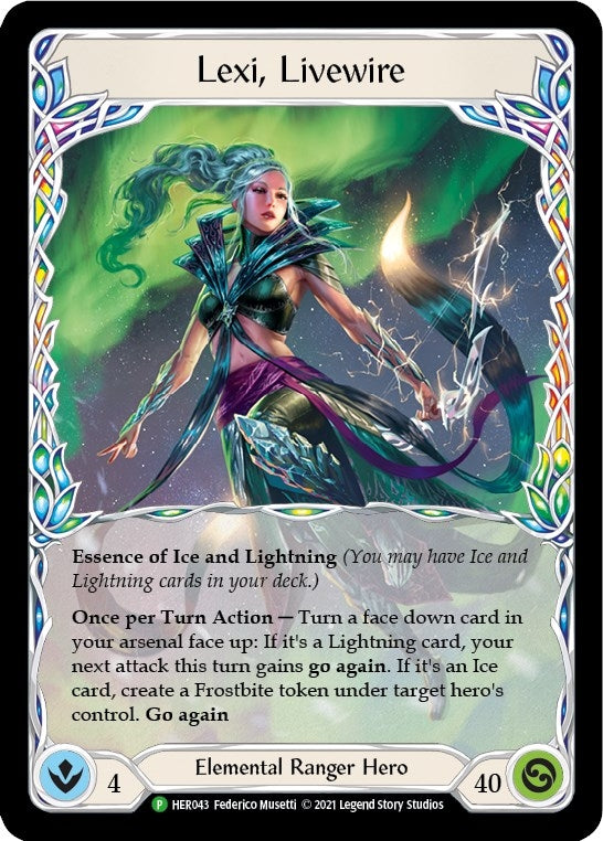 Image for Lexi, Livewire - HER043 (Flesh and Blood: Promo Cards) (HER043) - Flesh and Blood TCG