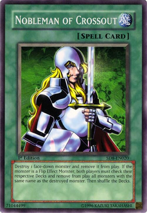 Image for Nobleman of Crossout (Structure Deck: Lord of the Storm) (SD8-EN020) - YuGiOh