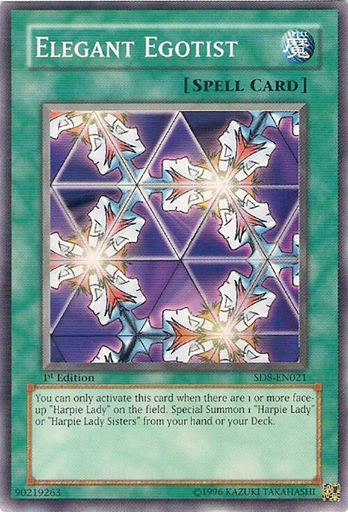 Image for Elegant Egotist (Structure Deck: Lord of the Storm) (SD8-EN021) - YuGiOh
