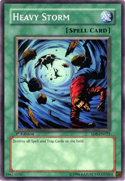 Image for Heavy Storm (Structure Deck: Lord of the Storm) (SD8-EN022) - YuGiOh