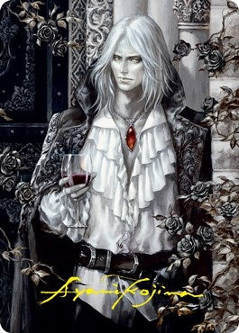 Image for Sorin the Mirthless (2/81) Art Card (Gold-Stamped Signature) (Art Series: Innistrad: Crimson Vow) (2) - Magic: The Gathering