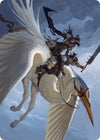 Image for Gryffwing Cavalry Art Card (Art Series: Innistrad: Crimson Vow) (11) - Magic: The Gathering