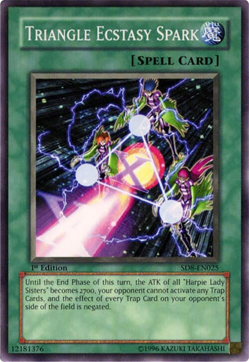 Image for Triangle Ecstasy Spark (Structure Deck: Lord of the Storm) (SD8-EN025) - YuGiOh