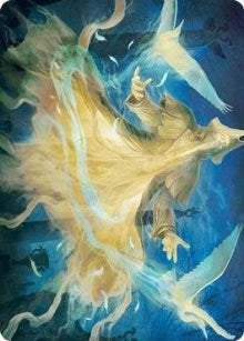 Image for Heron-Blessed Geist Art Card (Art Series: Innistrad: Crimson Vow) (13) - Magic: The Gathering