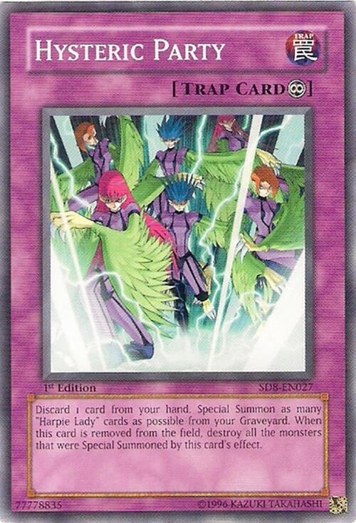 Image for Hysteric Party (Structure Deck: Lord of the Storm) (SD8-EN027) - YuGiOh