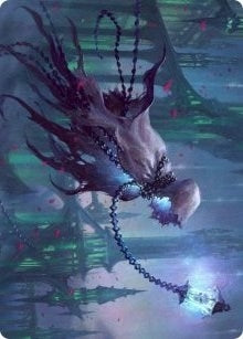 Image for Wanderlight Spirit Art Card (Art Series: Innistrad: Crimson Vow) (26) - Magic: The Gathering