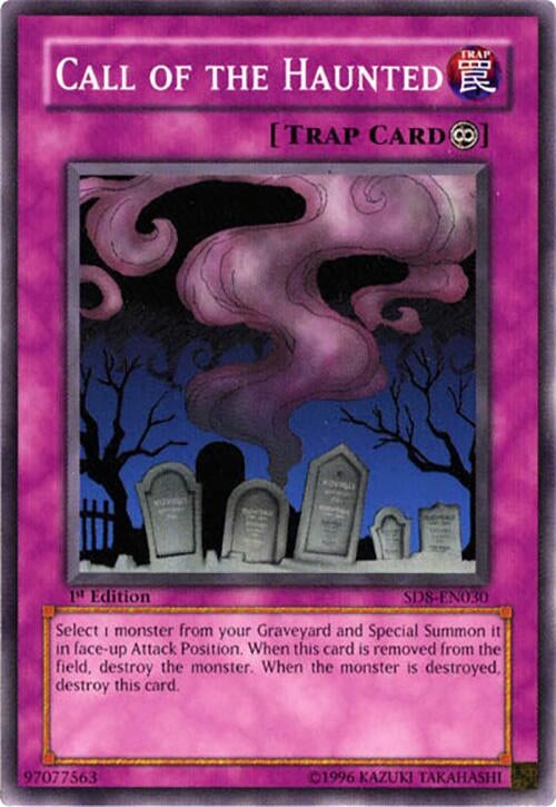 Image for Call of the Haunted (Structure Deck: Lord of the Storm) (SD8-EN030) - YuGiOh