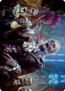 Image for Undead Butler Art Card (Art Series: Innistrad: Crimson Vow) (37) - Magic: The Gathering