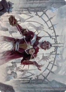 Image for Cemetery Gatekeeper Art Card (Art Series: Innistrad: Crimson Vow) (39) - Magic: The Gathering