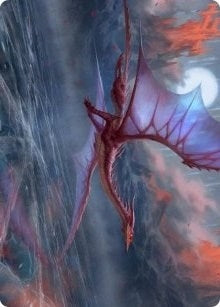 Image for Manaform Hellkite Art Card (Art Series: Innistrad: Crimson Vow) (46) - Magic: The Gathering