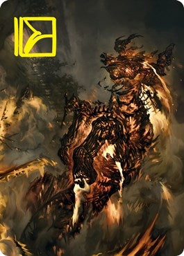 Image for Pyre Spawn Art Card (Gold-Stamped Signature) (Art Series: Innistrad: Crimson Vow) (48) - Magic: The Gathering