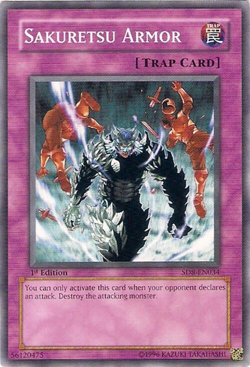 Image for Sakuretsu Armor (Structure Deck: Lord of the Storm) (SD8-EN034) - YuGiOh