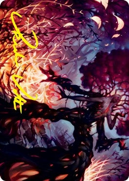 Image for Splendid Reclamation Art Card (Gold-Stamped Signature) (Art Series: Innistrad: Crimson Vow) (55) - Magic: The Gathering