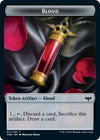 Image for Blood // Bat Double-Sided Token (Commander: Innistrad: Crimson Vow) (17 // 4) - Magic: The Gathering