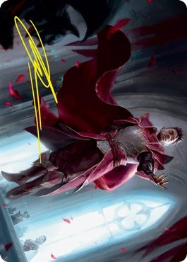 Image for Markov Waltzer Art Card (Gold-Stamped Signature) (Art Series: Innistrad: Crimson Vow) (63) - Magic: The Gathering