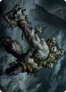 Image for Skull Skaab Art Card (Art Series: Innistrad: Crimson Vow) (67) - Magic: The Gathering