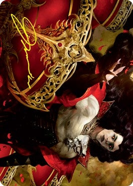 Image for Bloodvial Purveyor Art Card (Gold-Stamped Signature) (Art Series: Innistrad: Crimson Vow) (72) - Magic: The Gathering