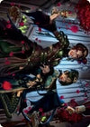 Image for Falkenrath Celebrants (73/81) Art Card (Art Series: Innistrad: Crimson Vow) (73) - Magic: The Gathering