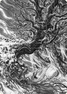 Image for Forest Art Card (Art Series: Innistrad: Crimson Vow) (81) - Magic: The Gathering