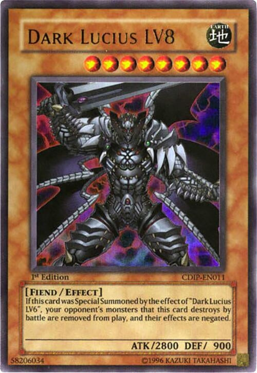 Image for Dark Lucius LV8 (Cyberdark Impact) (CDIP-EN011) - YuGiOh