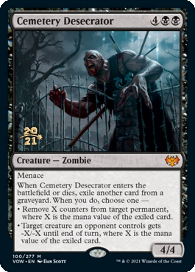 Image for Cemetery Desecrator (Prerelease Cards) (100) - Magic: The Gathering