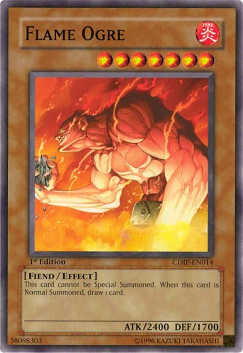 Image for Flame Ogre (Cyberdark Impact) (CDIP-EN014) - YuGiOh
