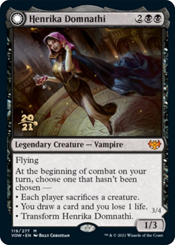 Image for Henrika Domnathi (Prerelease Cards) (119) - Magic: The Gathering