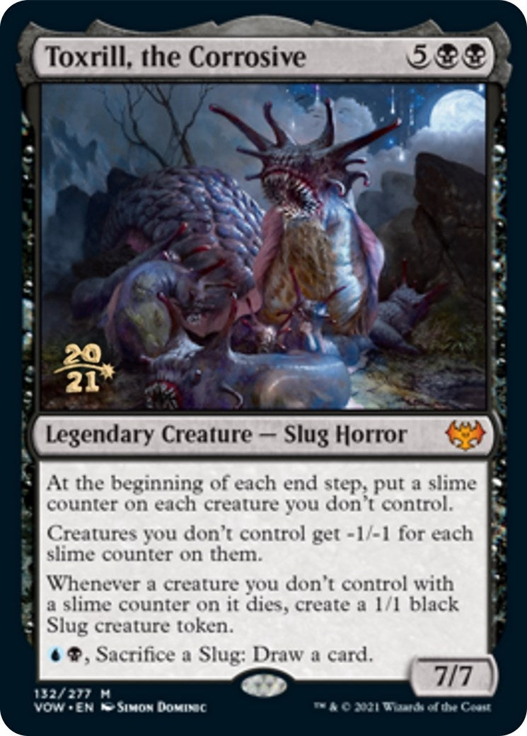 Image for Toxrill, the Corrosive (Prerelease Cards) (132) - Magic: The Gathering
