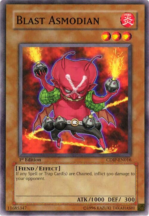 Image for Blast Asmodian (Cyberdark Impact) (CDIP-EN016) - YuGiOh