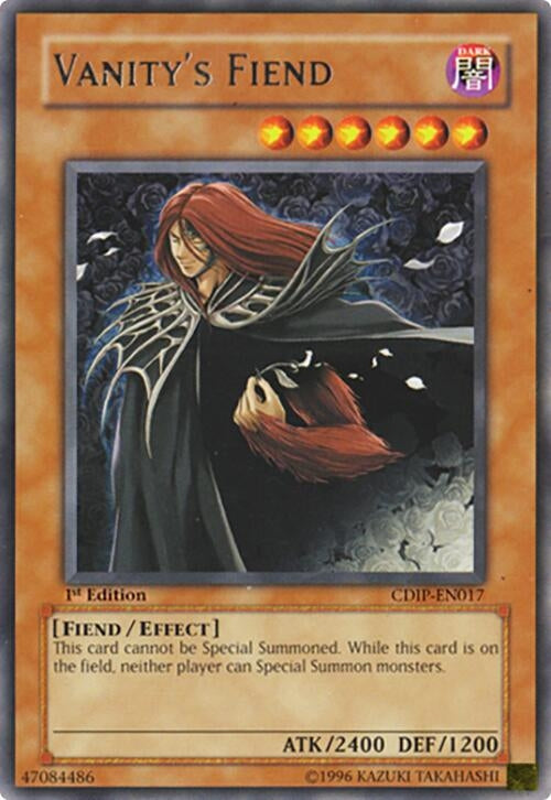 Image for Vanity's Fiend (Cyberdark Impact) (CDIP-EN017) - YuGiOh