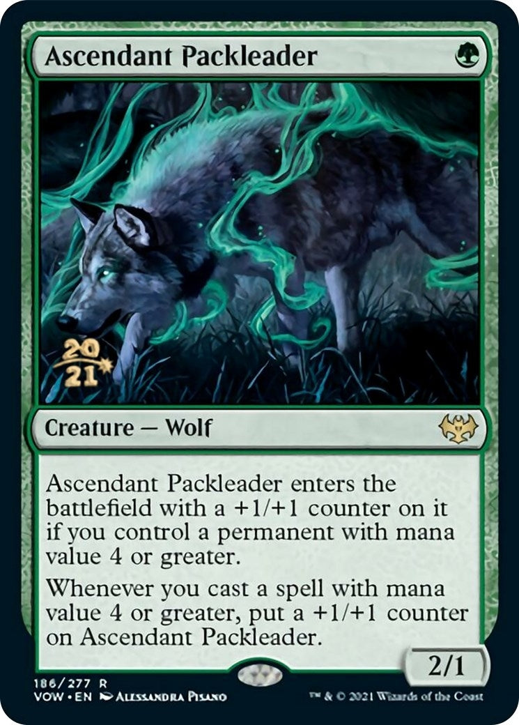 Image for Ascendant Packleader (Prerelease Cards) (186) - Magic: The Gathering