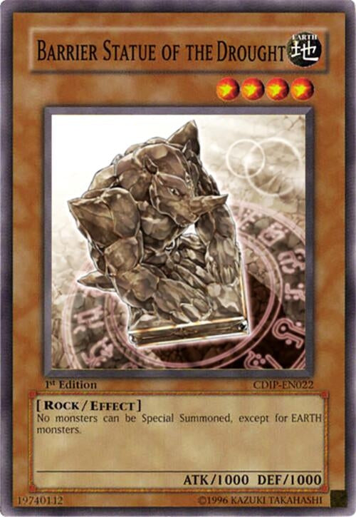 Image for Barrier Statue of the Drought (Cyberdark Impact) (CDIP-EN022) - YuGiOh