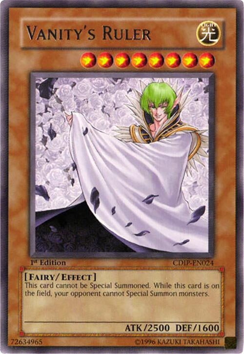 Image for Vanity's Ruler (Cyberdark Impact) (CDIP-EN024) - YuGiOh