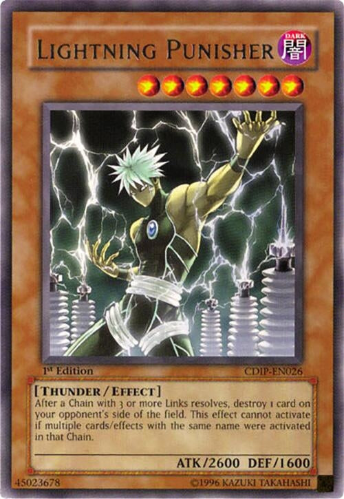 Image for Lightning Punisher (Cyberdark Impact) (CDIP-EN026) - YuGiOh