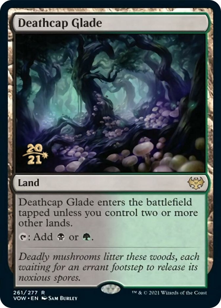 Image for Deathcap Glade (Prerelease Cards) (261) - Magic: The Gathering
