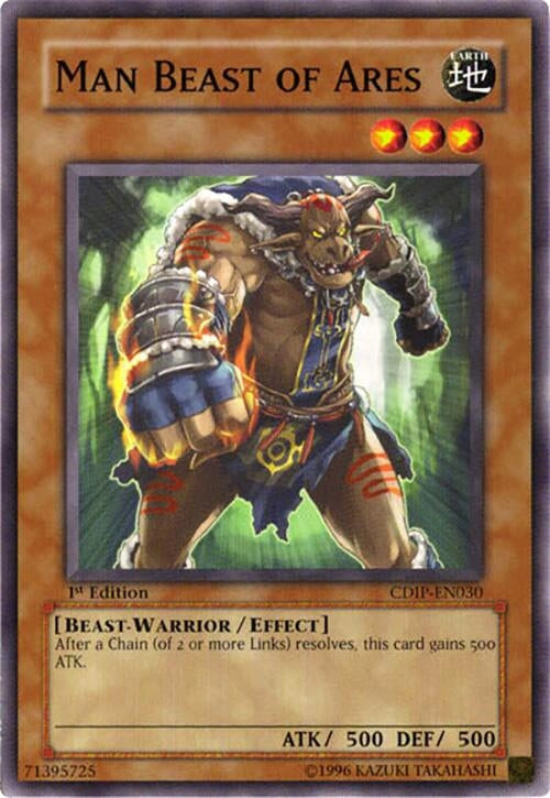 Image for Man Beast of Ares (Cyberdark Impact) (CDIP-EN030) - YuGiOh