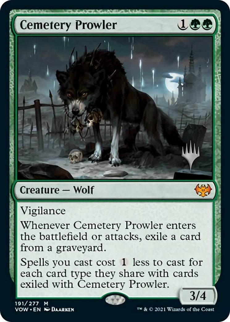 Image for Cemetery Prowler (Promo Pack: Aetherdrift) (191) - Magic: The Gathering