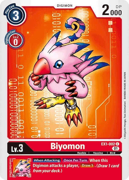 Image for Biyomon (EX01) (1002)