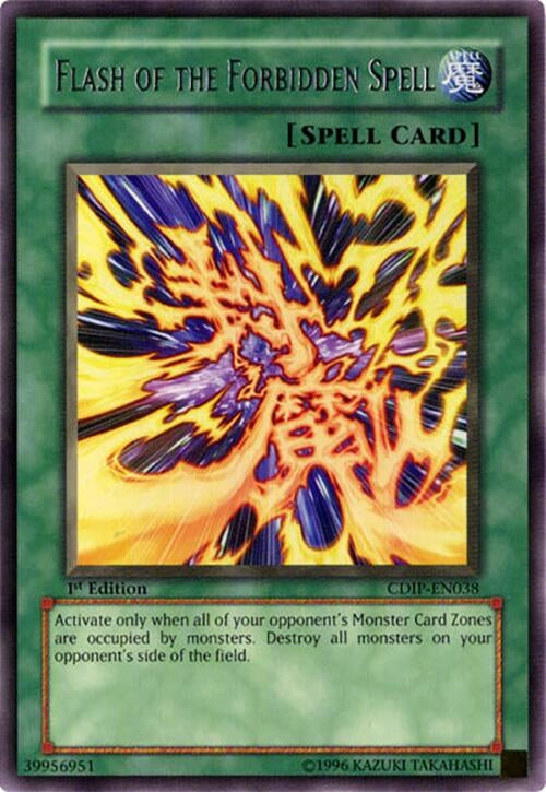 Image for Flash of the Forbidden Spell (Cyberdark Impact) (CDIP-EN038) - YuGiOh