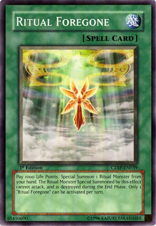 Image for Ritual Foregone (Cyberdark Impact) (CDIP-EN039) - YuGiOh