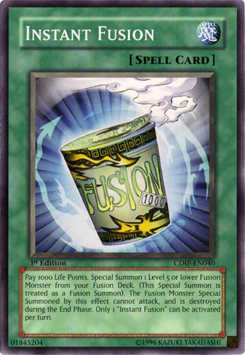 Image for Instant Fusion (Cyberdark Impact) (CDIP-EN040) - YuGiOh