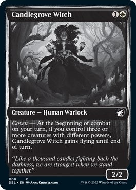 Image for Candlegrove Witch (Innistrad: Double Feature) (8) - Magic: The Gathering
