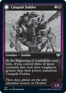 Image for Catapult Fodder (Innistrad: Double Feature) (366) - Magic: The Gathering