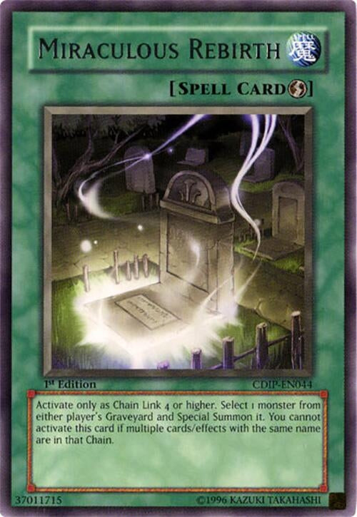Image for Miraculous Rebirth (Cyberdark Impact) (CDIP-EN044) - YuGiOh