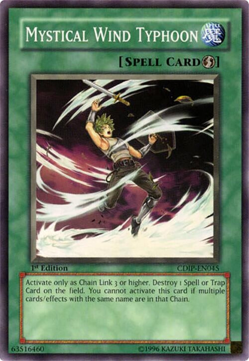 Image for Mystical Wind Typhoon (Cyberdark Impact) (CDIP-EN045) - YuGiOh